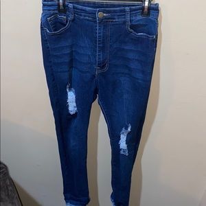 Top Of My List Distressed Jeans